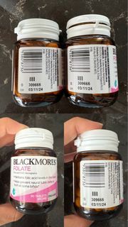 Blackmores Folate supplements