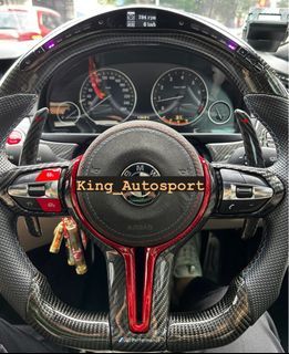 BMW F10 Msport Steering Wheel F01 F02 F06 F12 F13 F07 F10 F11 F32 F33 F35 F36 F30 F32 F34 F44 F45 F46 F20 F21 F22 F23 F16 X5 F15 X4 F26 X3 F25 X1 F48 G01 GO2 G11 G12 G14 G15 G20 G21 G22 G23 G30 G31 G80 G82 G83 E91 E92 E93