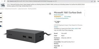 Brand new /Microsoft Surface Dock, Authentic, w/Original Adapter， Almost Compatible w/ALL Surface Laptop/Tablet