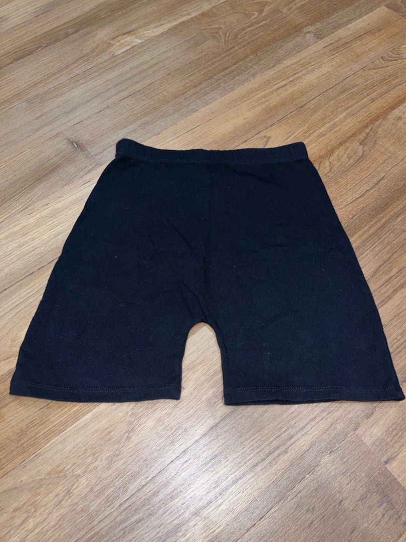 Brandy melville top black biker shorts