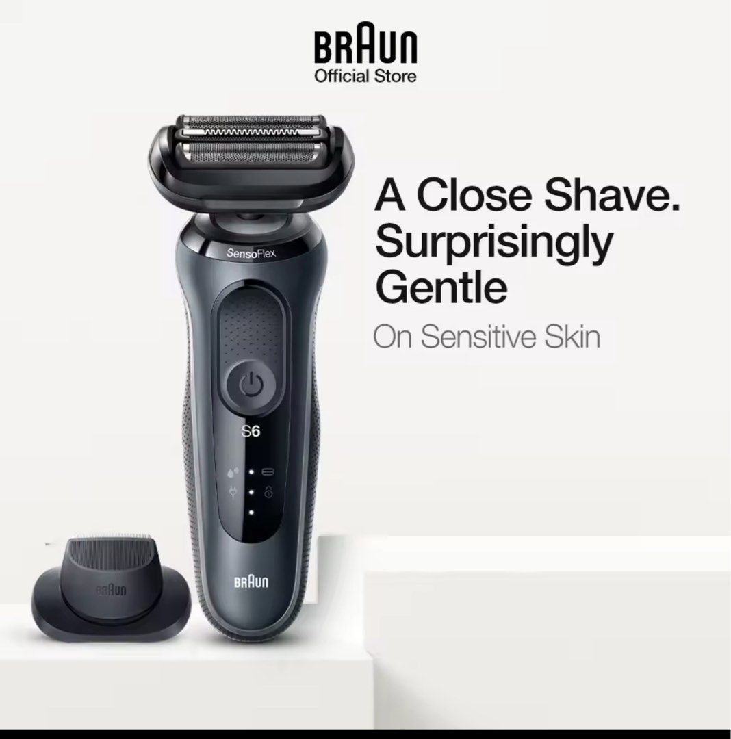 Braun Series 6 Gillette Electric Shaver (Made in Germany), local set