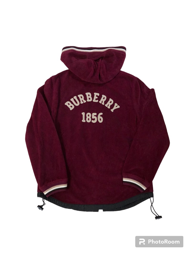 Burberry velvet hoodie 2025