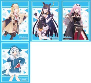 Bushiroad Sleeve Collection High Grade Hololive EN Vol. 3925/39263927/3928 Amelia Gura Ina'nis Mori Calliope