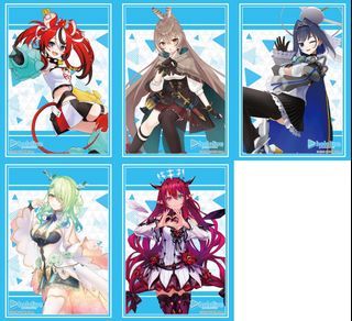 Bushiroad Sleeve Collection Hololive EN Vol 3929/3930/3931/3932/3933 Ceres Ouro Mumei Hakos IRyS 2023