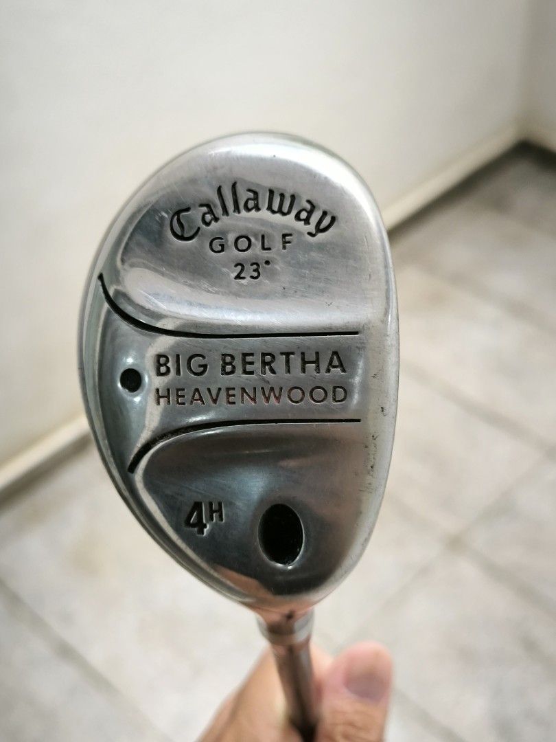 CALLAWAY 4H HYBRID RESCUE 23 REGULAR FLEX NEW GRIP