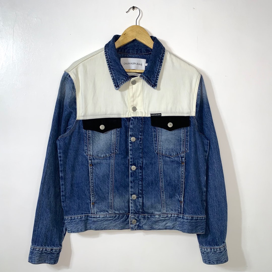 Calvin klein raf discount simons denim jacket