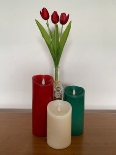 Candles with Realistic LED Flame
