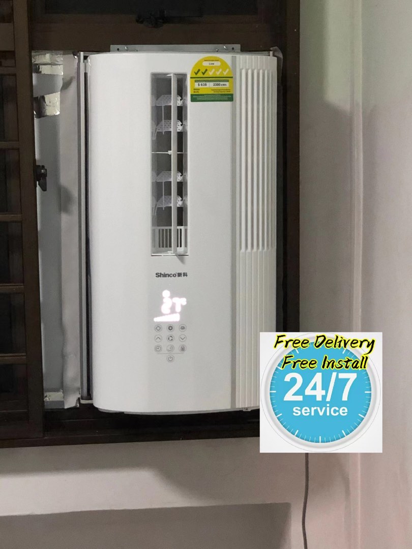 Casement window aircon, TV & Home Appliances, Air Conditioners