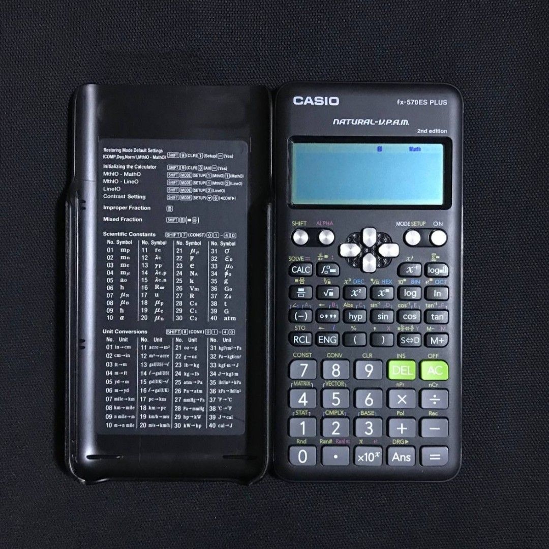 CASIO FX-570ES PLUS 2nd Edition Standard Scientific Calculator