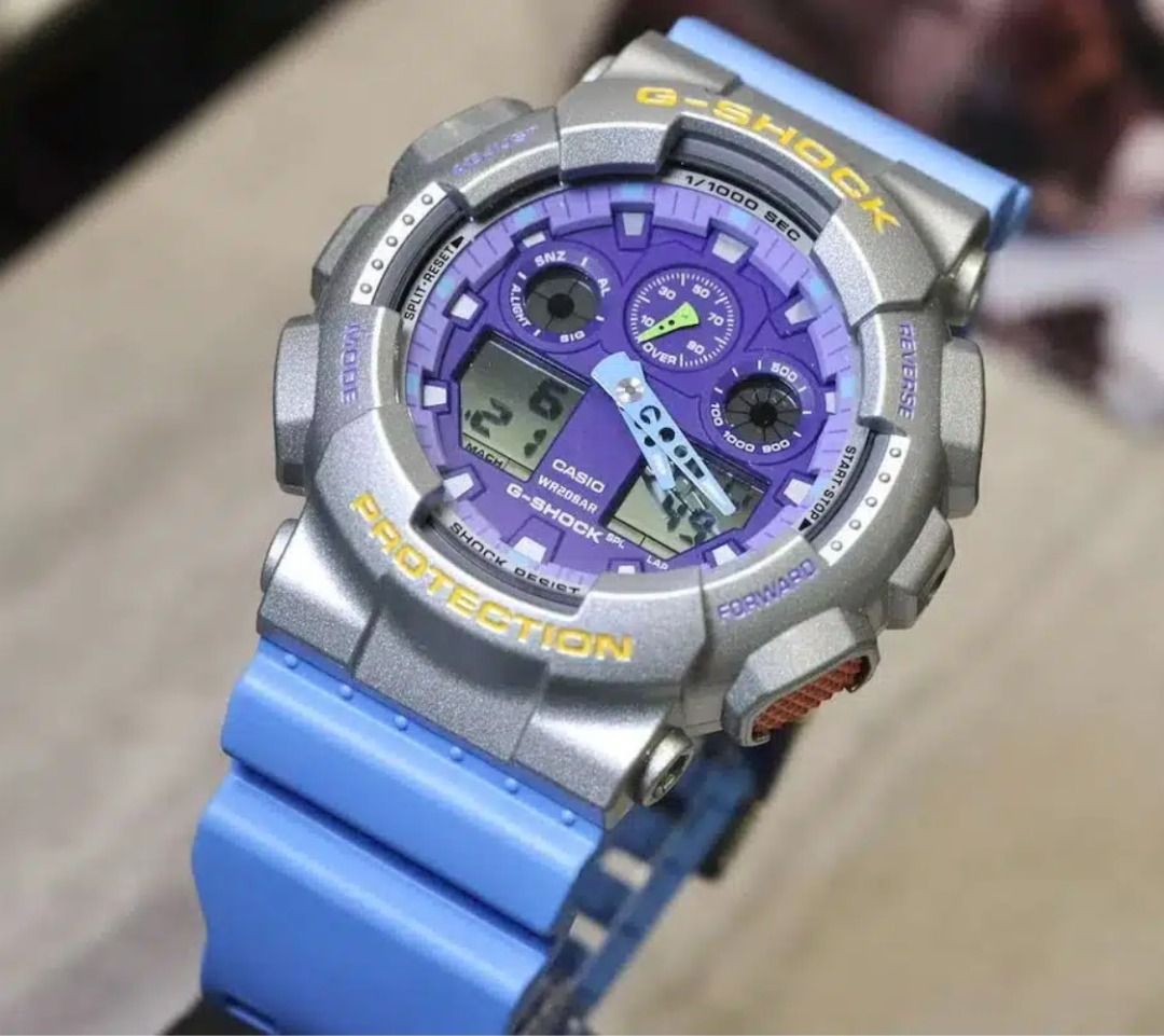 Casio g shock best sale blue color