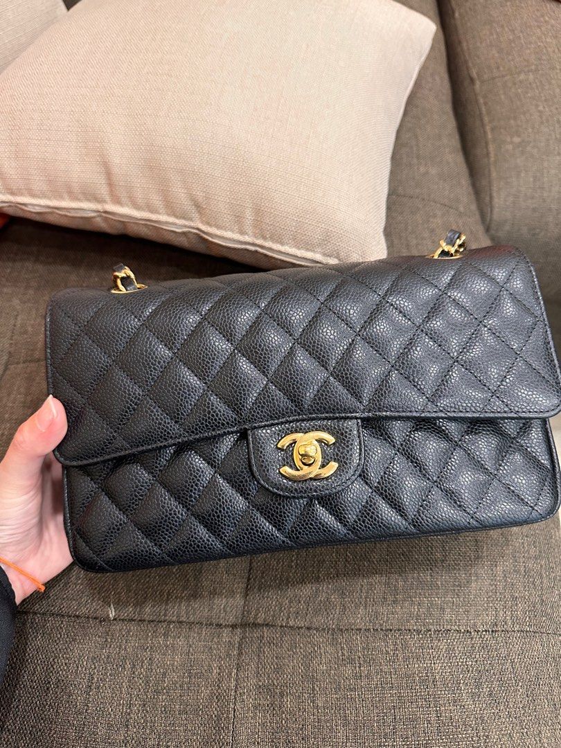 Chanel black caviar, Luxury, Bags & Wallets on Carousell
