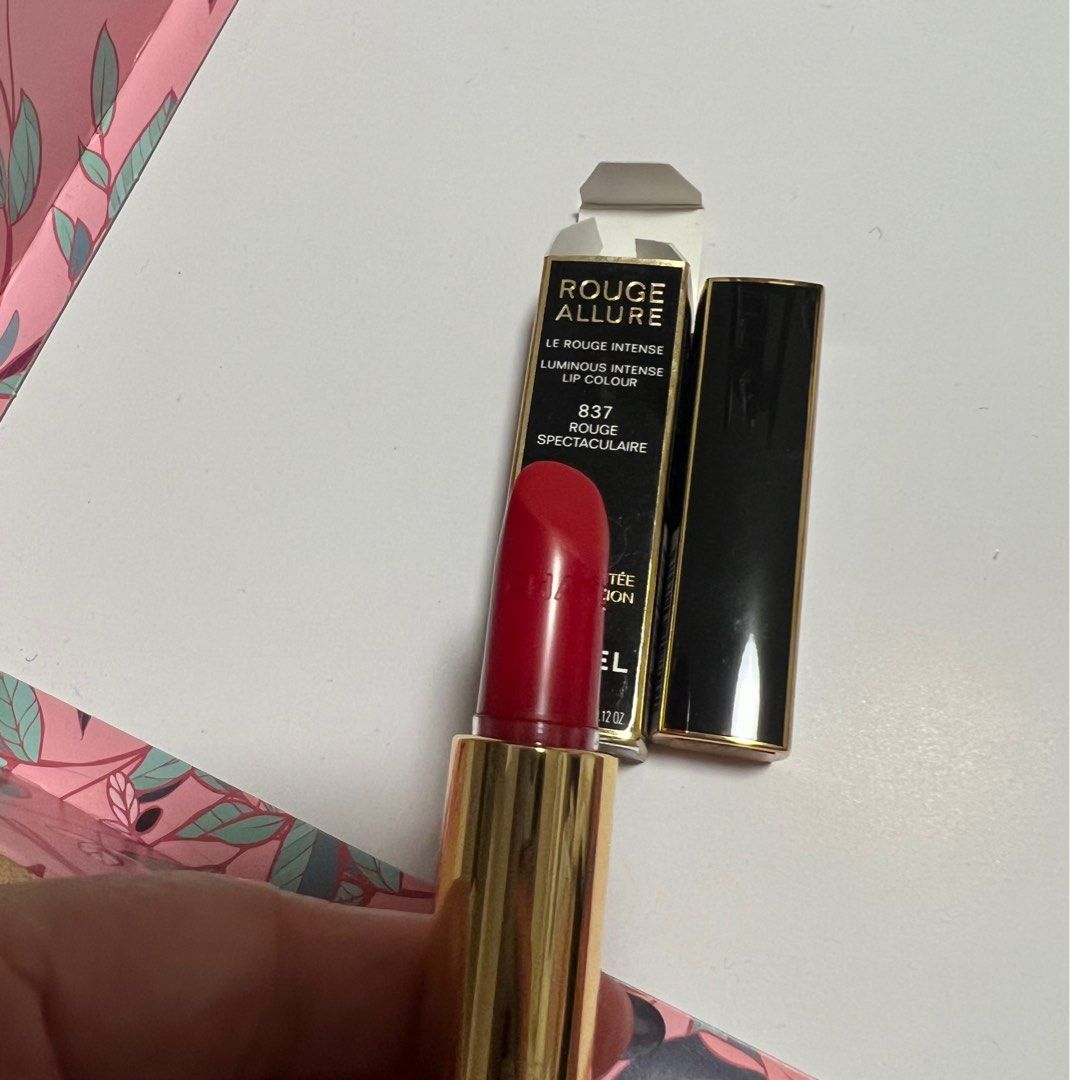 Chanel Lipstick 837 rouge spectaculaire 聖誕限定限量版唇膏口紅
