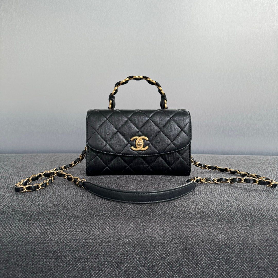 Chanel 22s Mini Woc Coco Handle Bag, Luxury, Bags & Wallets on Carousell