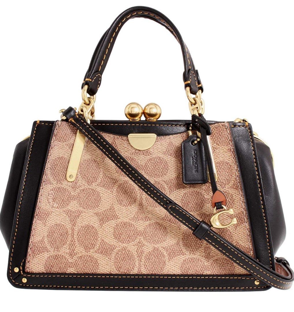 COACH Kisslock Dreamer 21 In Signature Canvas Luxury Bags Wallets on Carousell