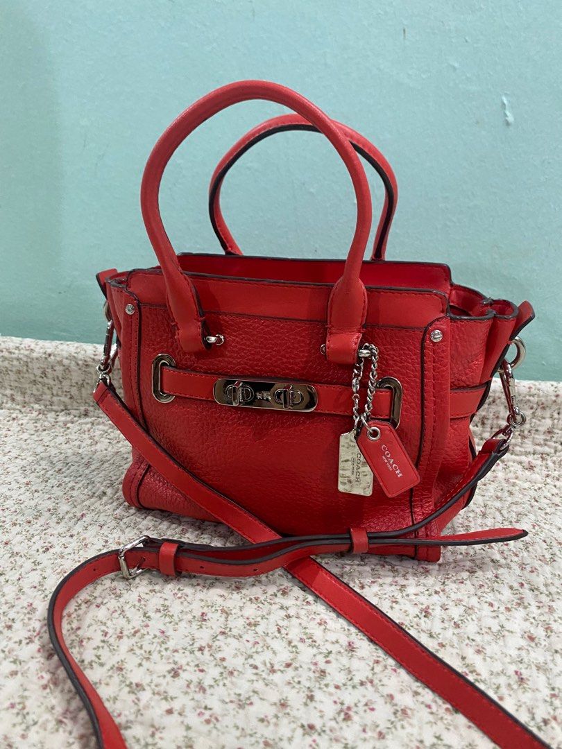 Coach Swagger mini Swagger 21 Handbag Luxury Bags Wallets on