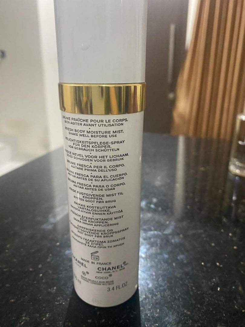 COCO MADEMOISELLE FRESH BODY MOISTURE MIST, Kesehatan & Kecantikan