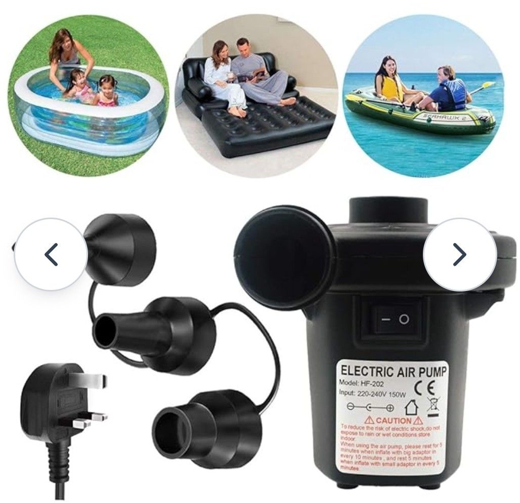 Electric Pump for Inflatables Victoper Air Pump Paddling Pool Pump