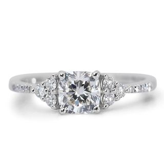 Affordable cushion cut engagement rings outlet