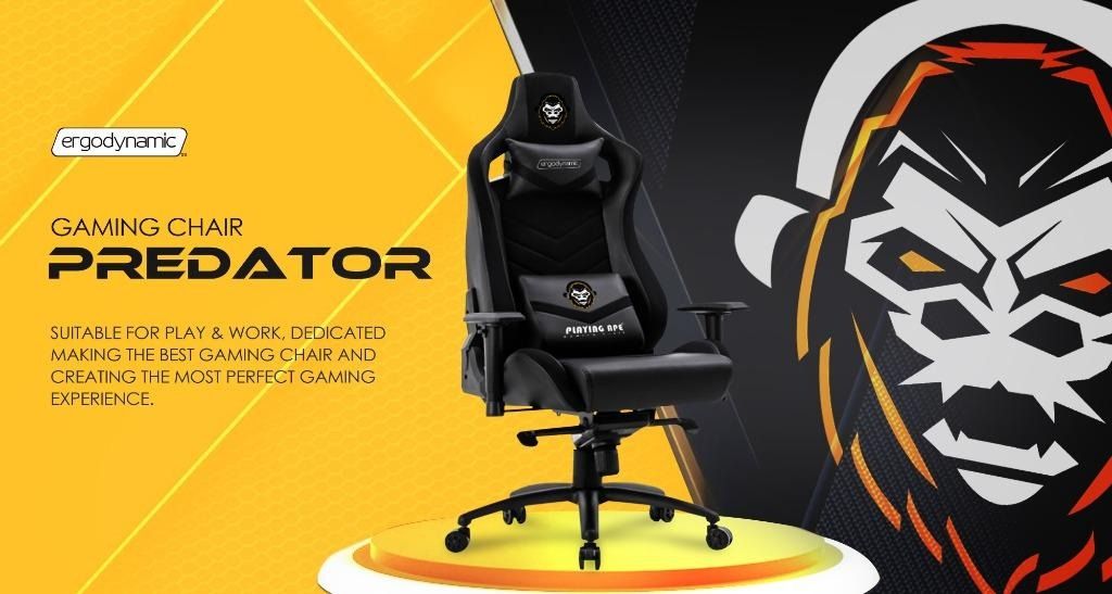 Ergodynamic PREDATOR Gaming Chair, Racing Chair, Best Gaming Chair ...