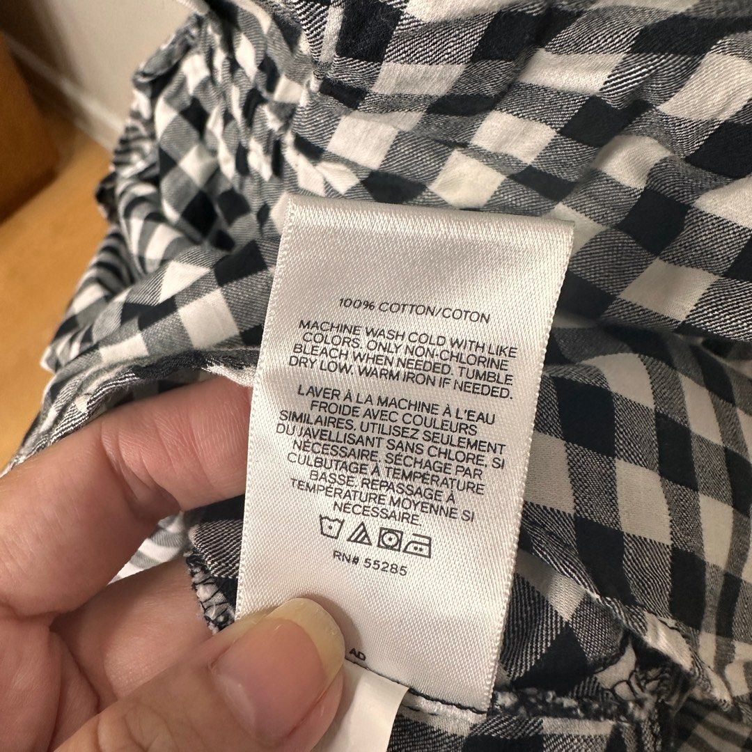 Express Gingham Print Spaghetti Strap Dress Women s Fashion