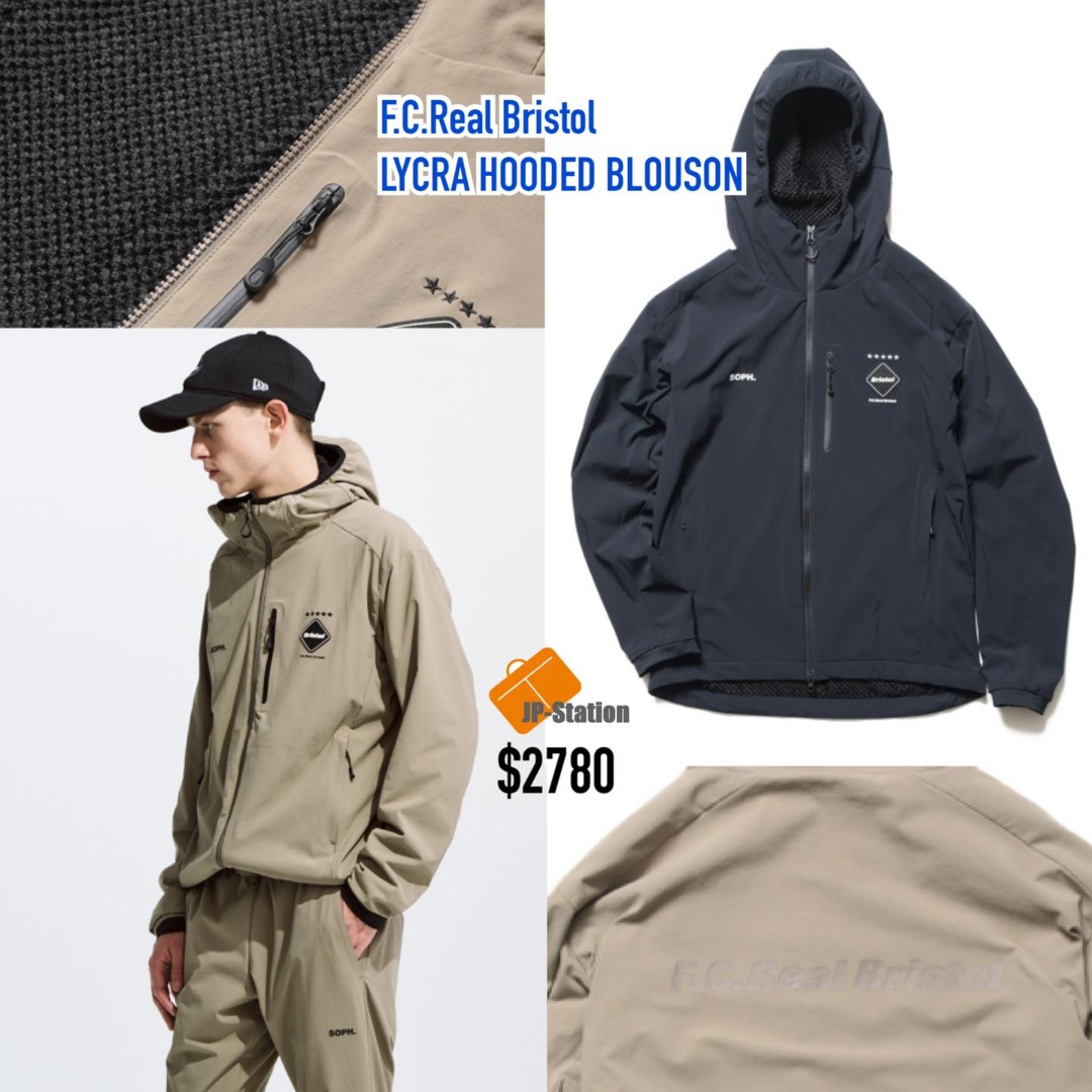 fcrb 2021AW LYCRA HOODED BLOUSON soph