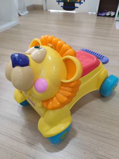 Porteur lion fisher price store