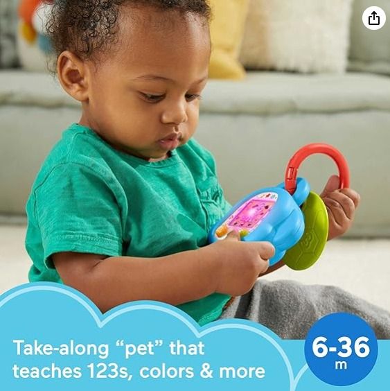 Digital toys top for babies