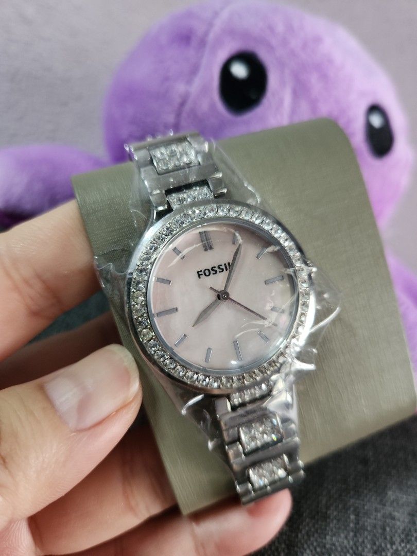 Purple fossil deals watch