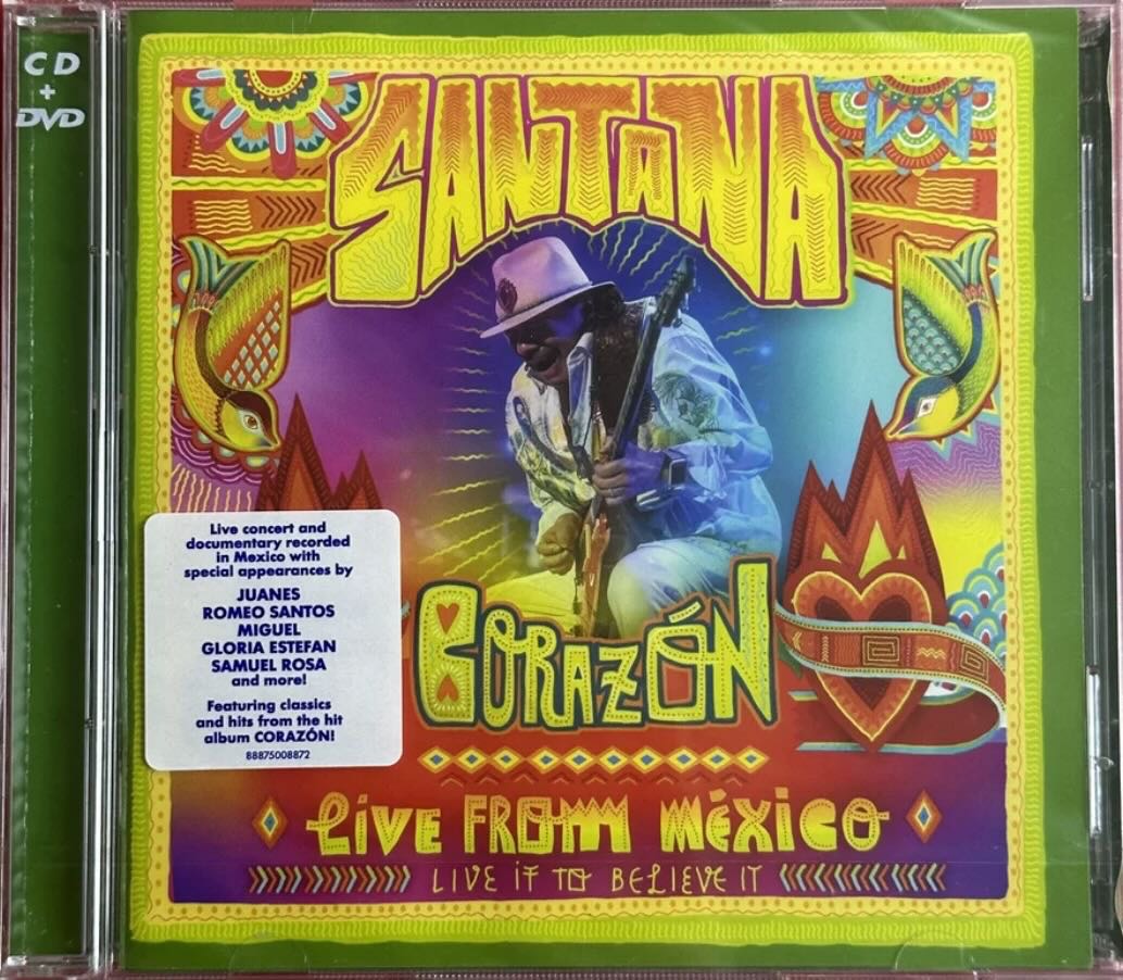 Santana : Corazon Deluxe CD+DVD Edition , Hobbies & Toys, Music & Media ...