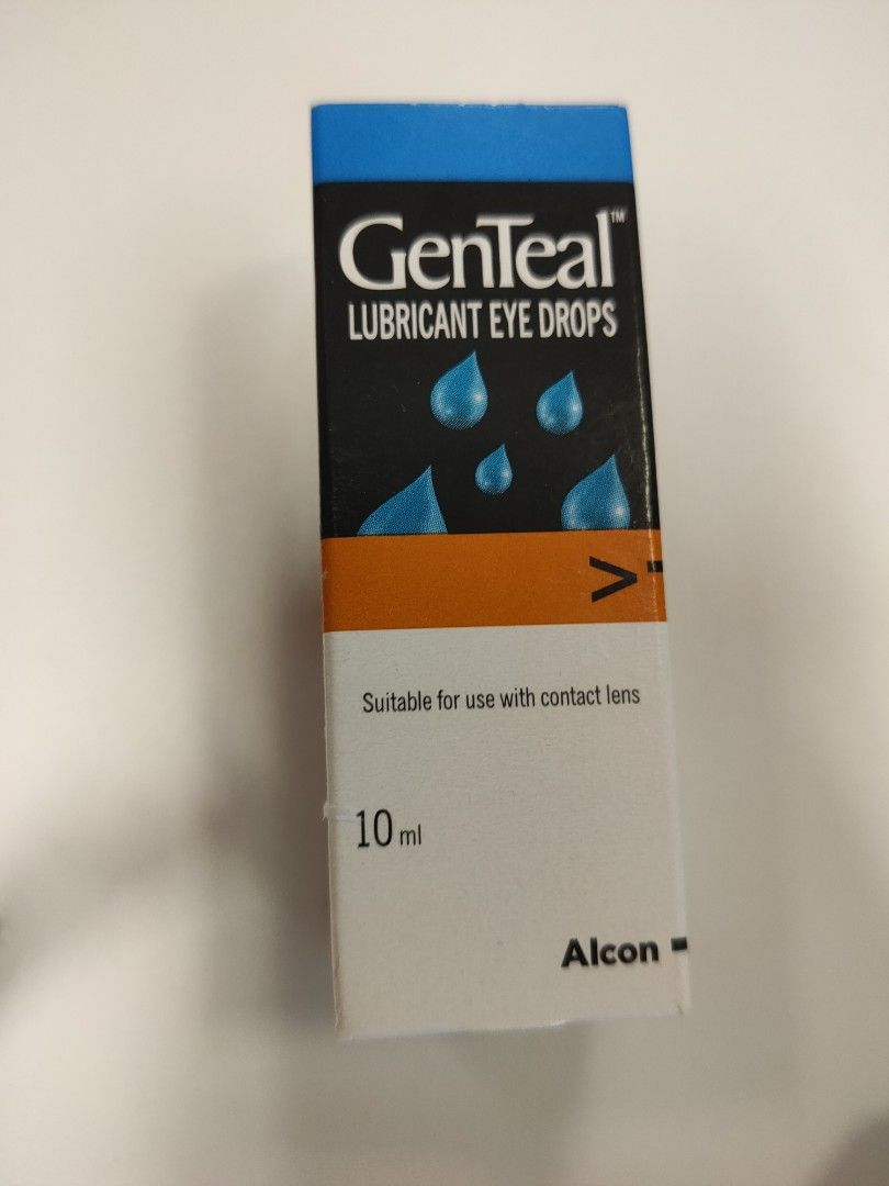 Genteal eye drops, Beauty & Personal Care, Vision Care on Carousell