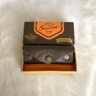 Gentleman's Hardware Brown Leather Key Holder