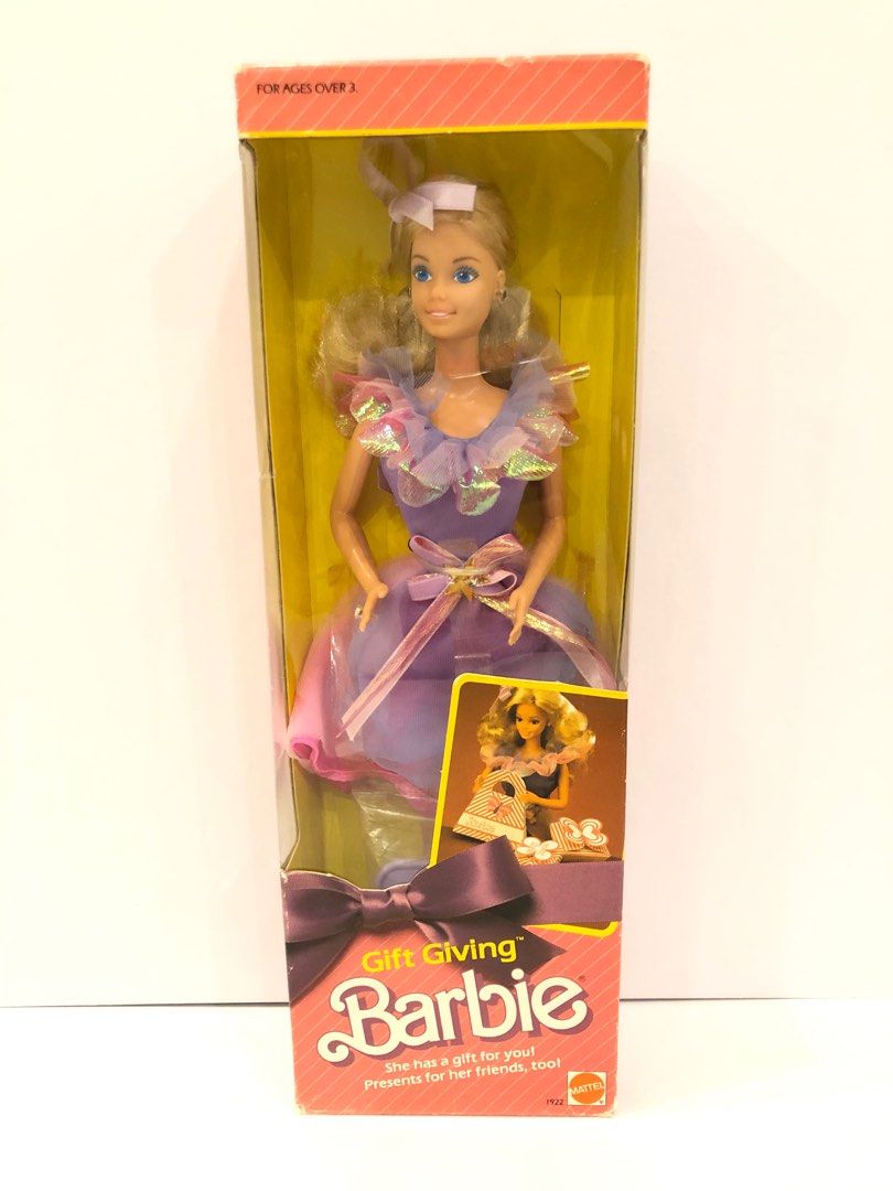 Gift giving barbie top
