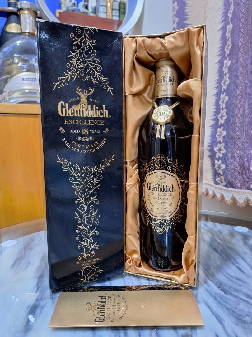 Glenfiddich Excellence 18 yo Pure Malt Whisky 700ml, 嘢食& 嘢飲