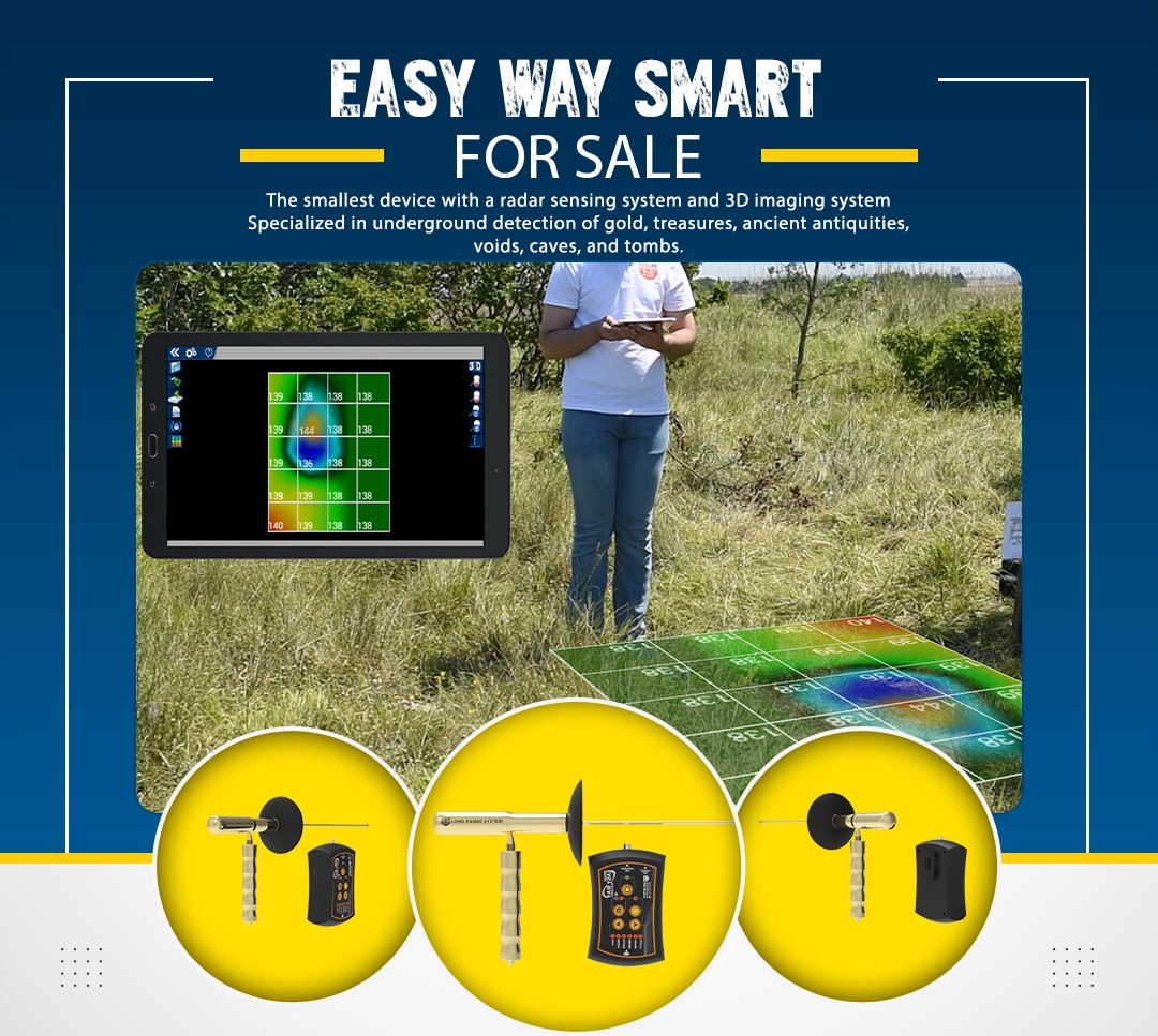 Gold Detector 3D Scanner Locator Smart Easy Way Dual System, Commercial ...