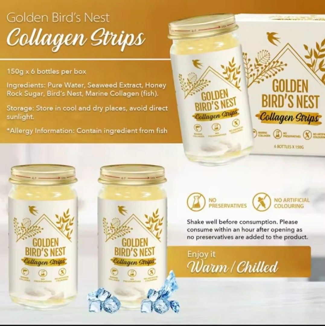 Golden Bird Nest / 6 x 150g/ brand new seal in box, expired 2026