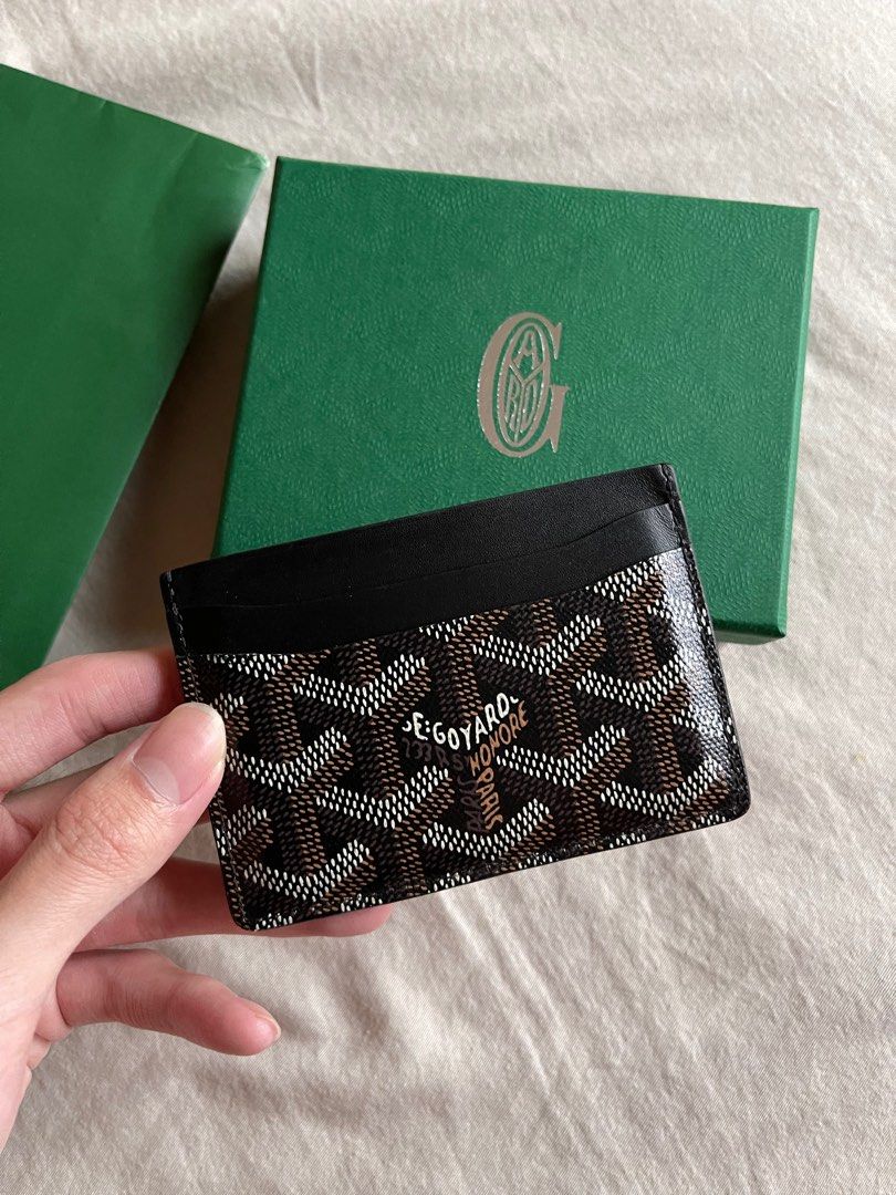 Goyard sales cardholder black