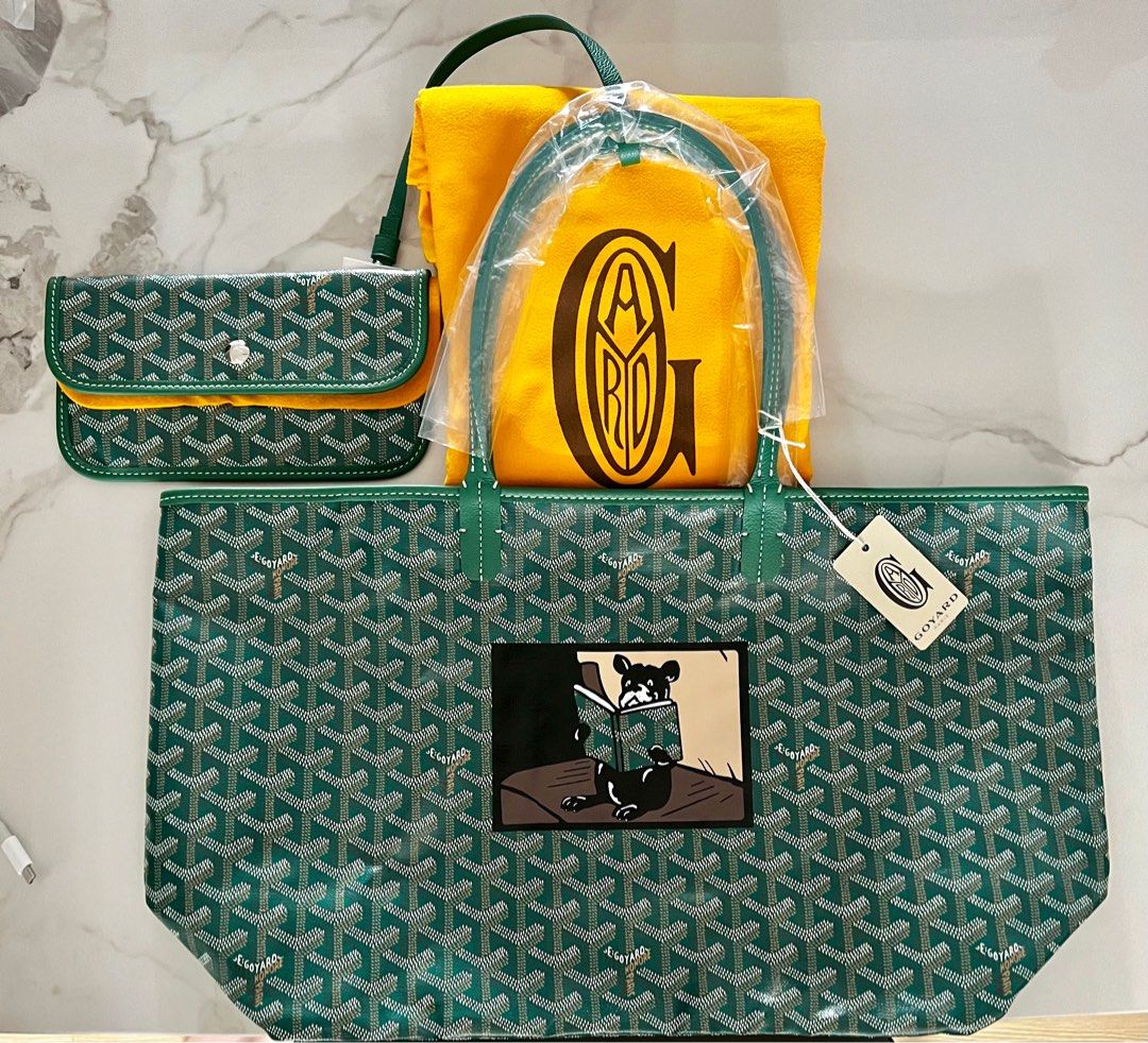 Goyard bag with initials 2025