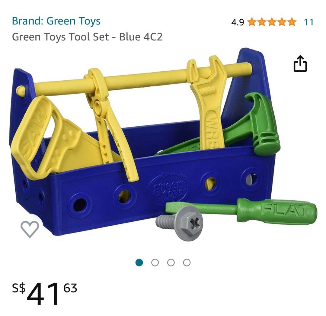 Green toys tool set hot sale
