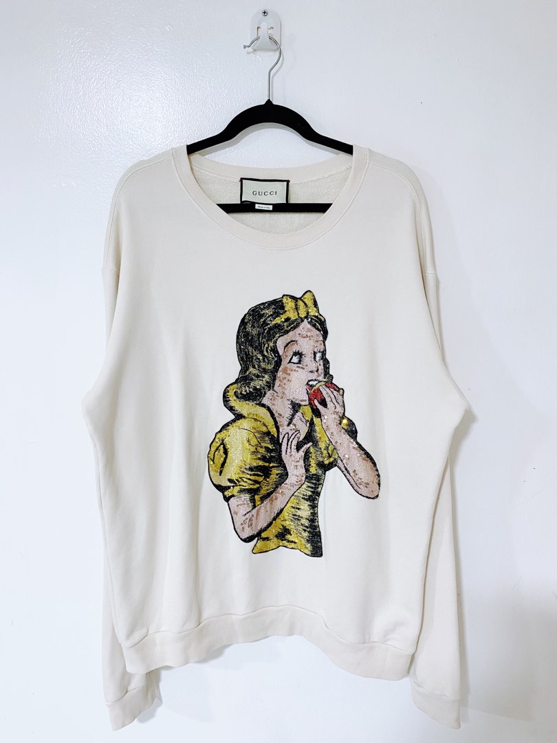 Gucci snow white sweatshirt store