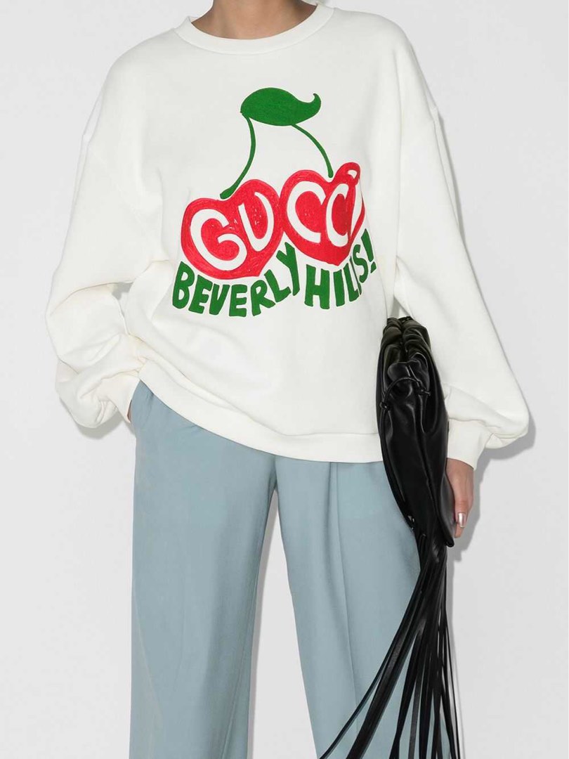 Gucci Beverly Hills Sweatshirt, Luxury, Apparel on Carousell