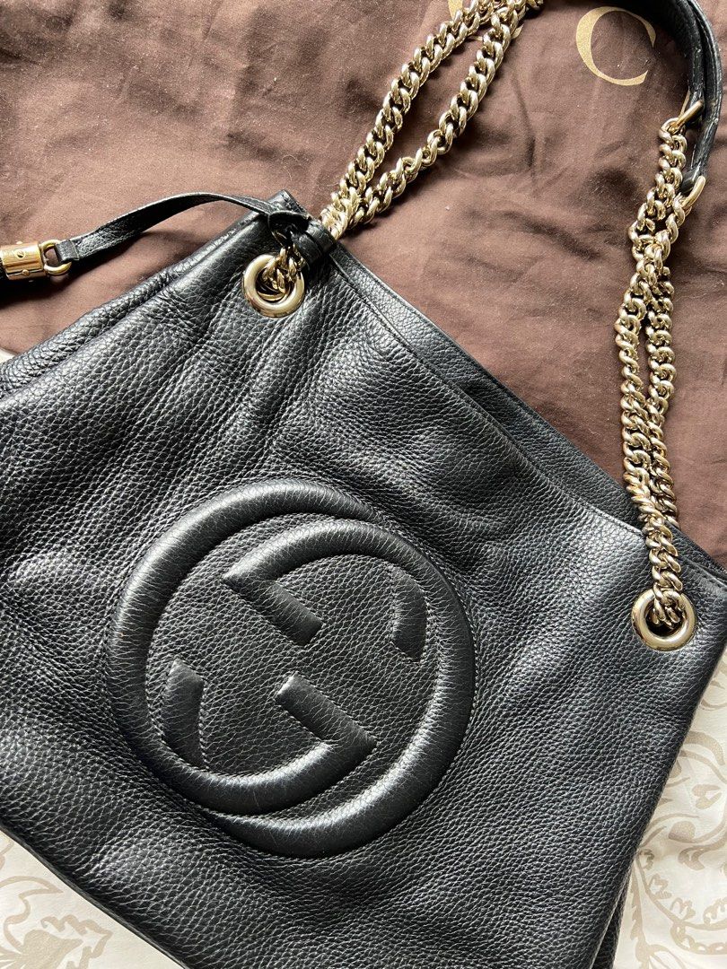 Gucci hobo bag with chain discount