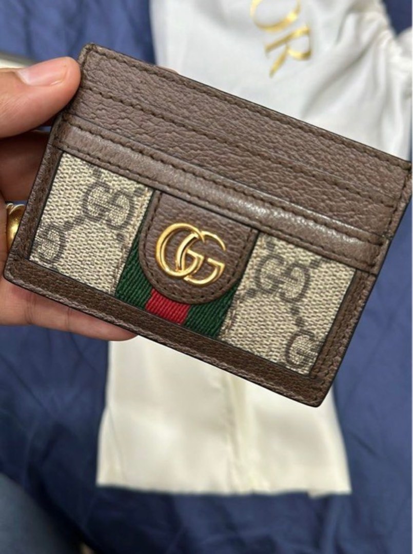 Gucci Ophidia Card case, Luxury, Bags & Wallets on Carousell