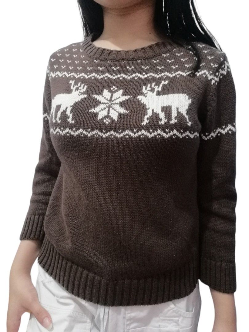 Gymboree brown reindeer baby tee or for kids christmas pinteresty, Women's  Fashion, Tops, Longsleeves on Carousell