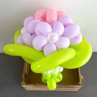 Handmade romantic daisy flower bouquet hand sculpted balloon | birthday| valentine’s | Graduation | Anniversary | Baby Shower ｜ get well soon | housewarming | congratulations| Mother Father’s day | POP | Teacher’s day | Children’s day | Christmas