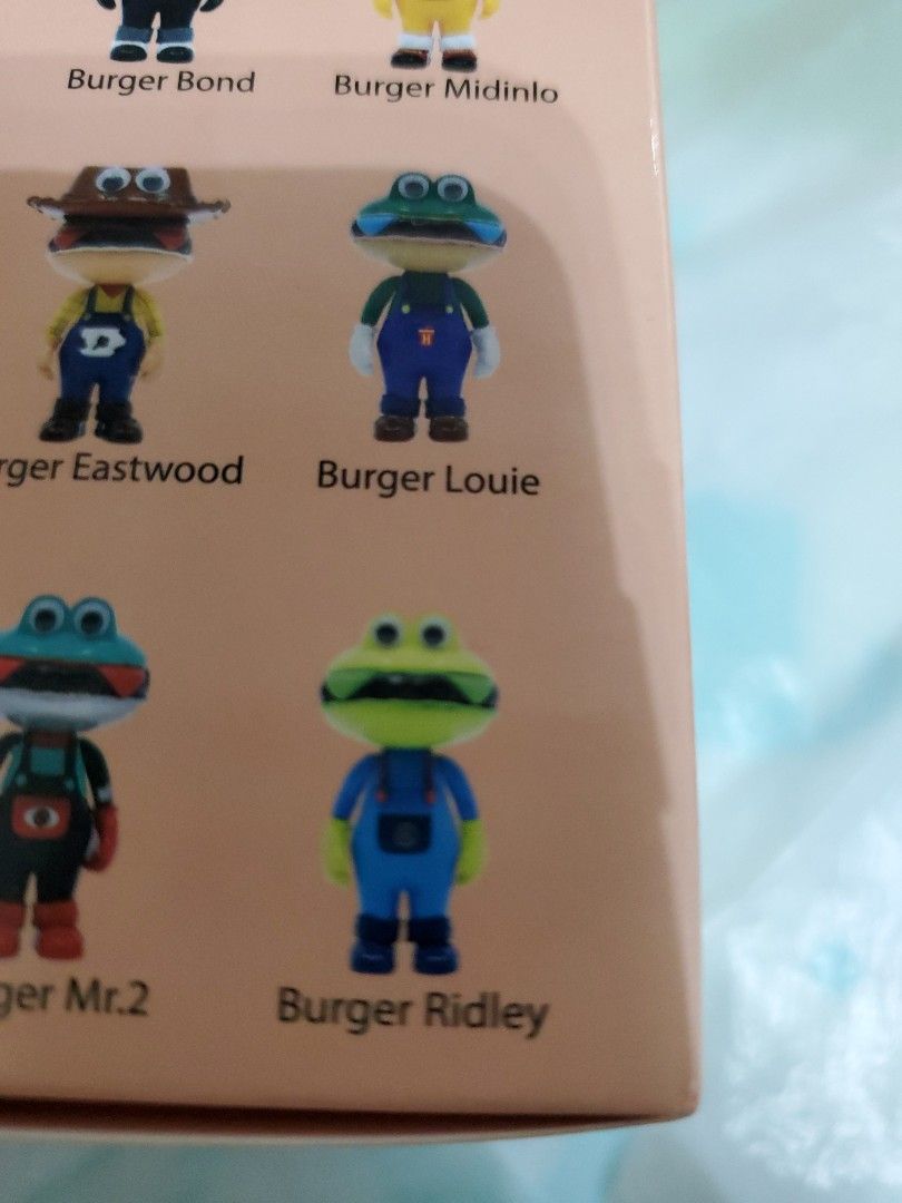 Happi Class Burger 漢堡君，換Ridley優先, 興趣及遊戲, 玩具& 遊戲類