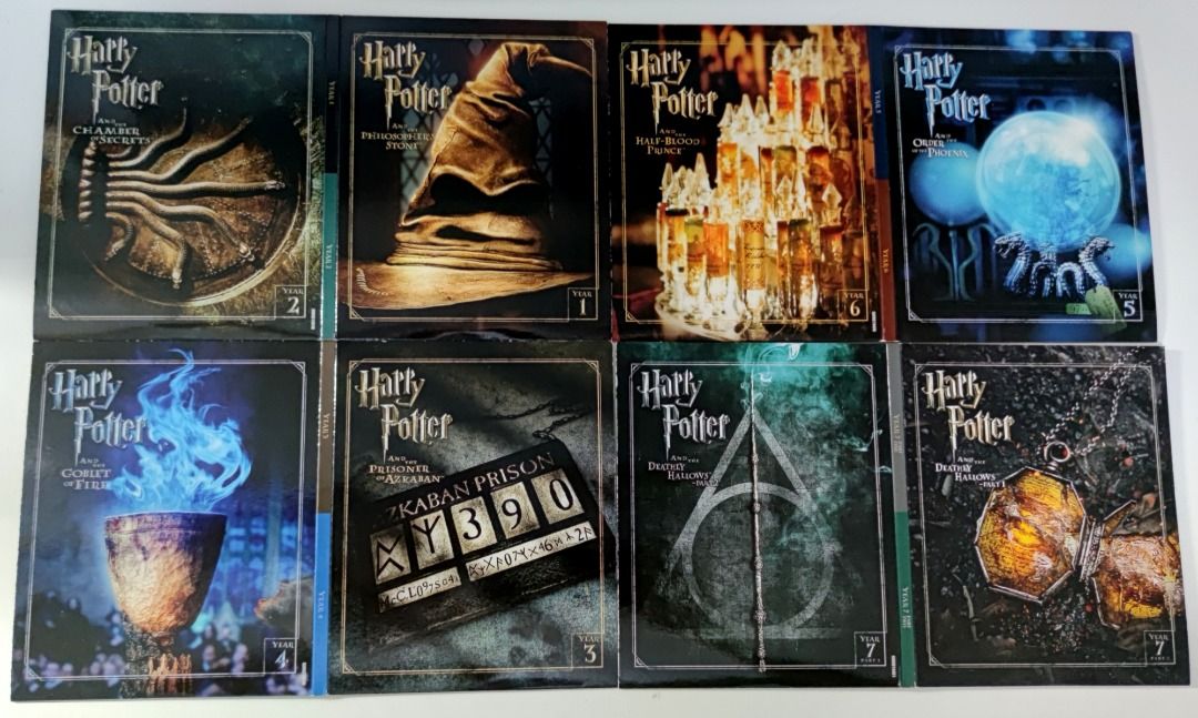 Harry Potter Blu-ray (Complete 8-Film Collection / 16-Disc set