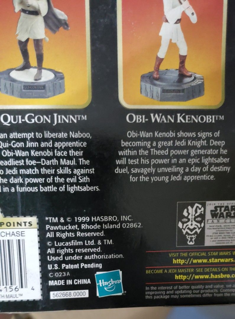 Catalogue hasbro star wars 1999 - Collection