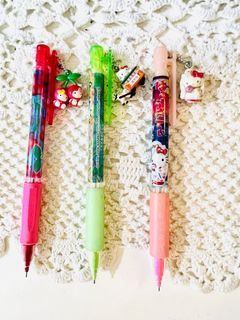 Hello kitty pendant mechanical pencil ( Each Rm15)