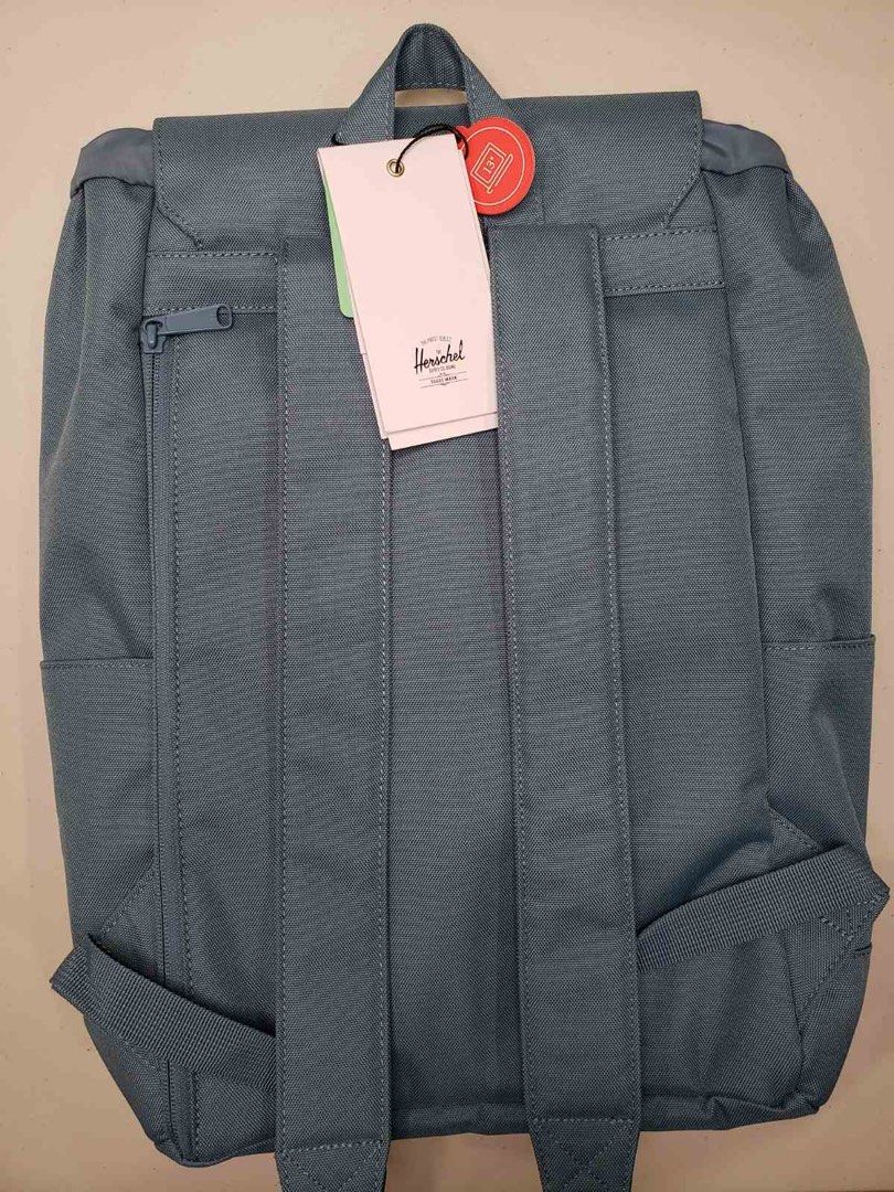 HERSCHEL RETREAT SMALL SPROUT BACKPACK BLUESTONE 15 (Category: Backpacks) located in Caloocan City. Submitted by JVLU1996 (Listing ID 1268434874, Image 2). Description: HERSCHEL RETREAT SMALL SPROUT BACKPACK BLUESTONE 15 Srp-8800 My price -5500 For stylish outings with the little one, the Herschel Retreat Small Sprout Backpack includes functional and convenient features. Featuring an easy-access folding change mat. Can also be used as a regular t