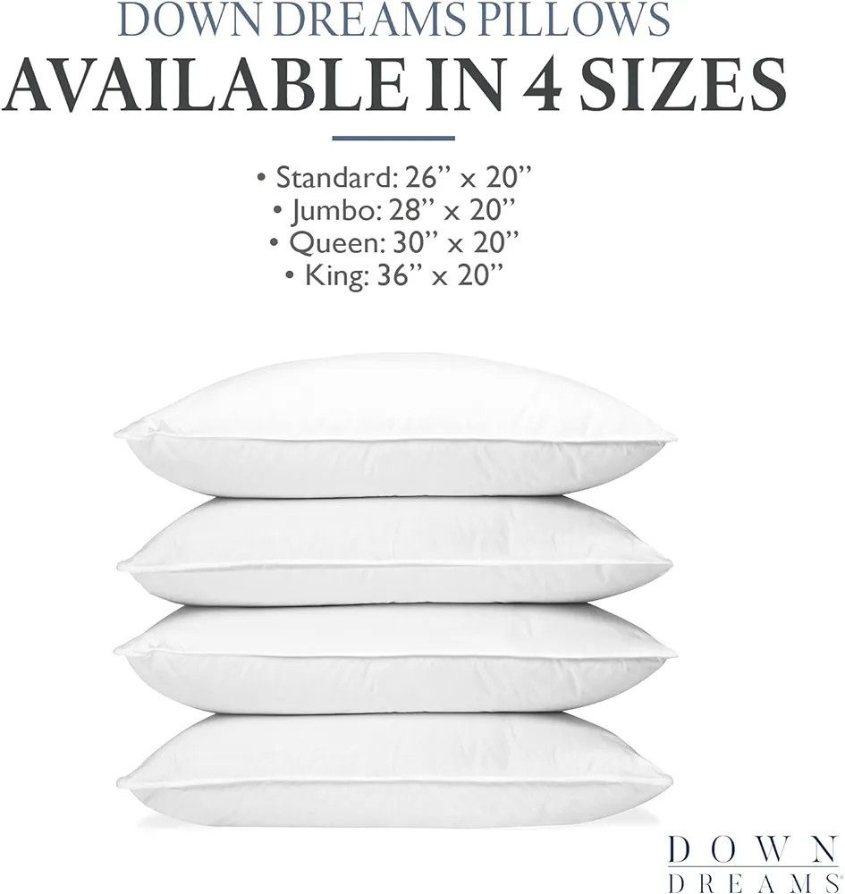 Hilton Hotel Manchester Mills Queen Down Dreams Classic Pillows